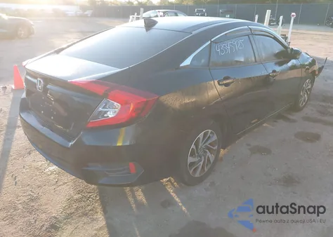 2017 Honda Civic Ex from USA, damaged, VIN 19XFC2F85HE052866